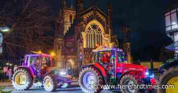 Live updates: Christmas tractor run in Hereford