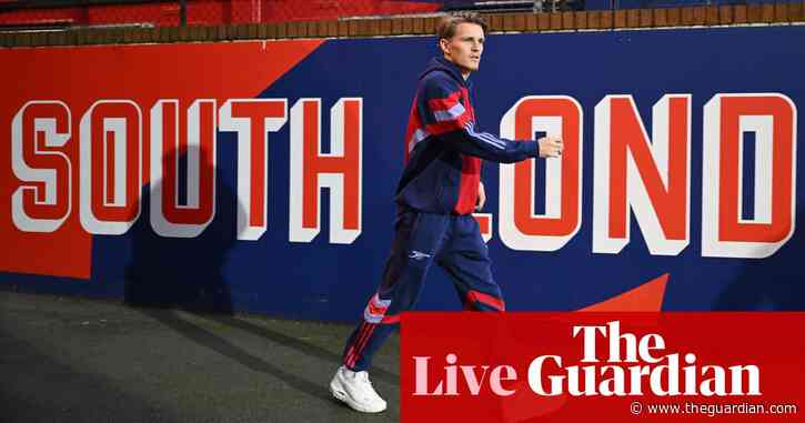 Crystal Palace v Arsenal: Premier League – live