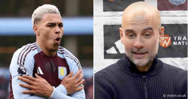 Pep Guardiola reveals why Manchester City let Morgan Rogers leave after Aston Villa defeat