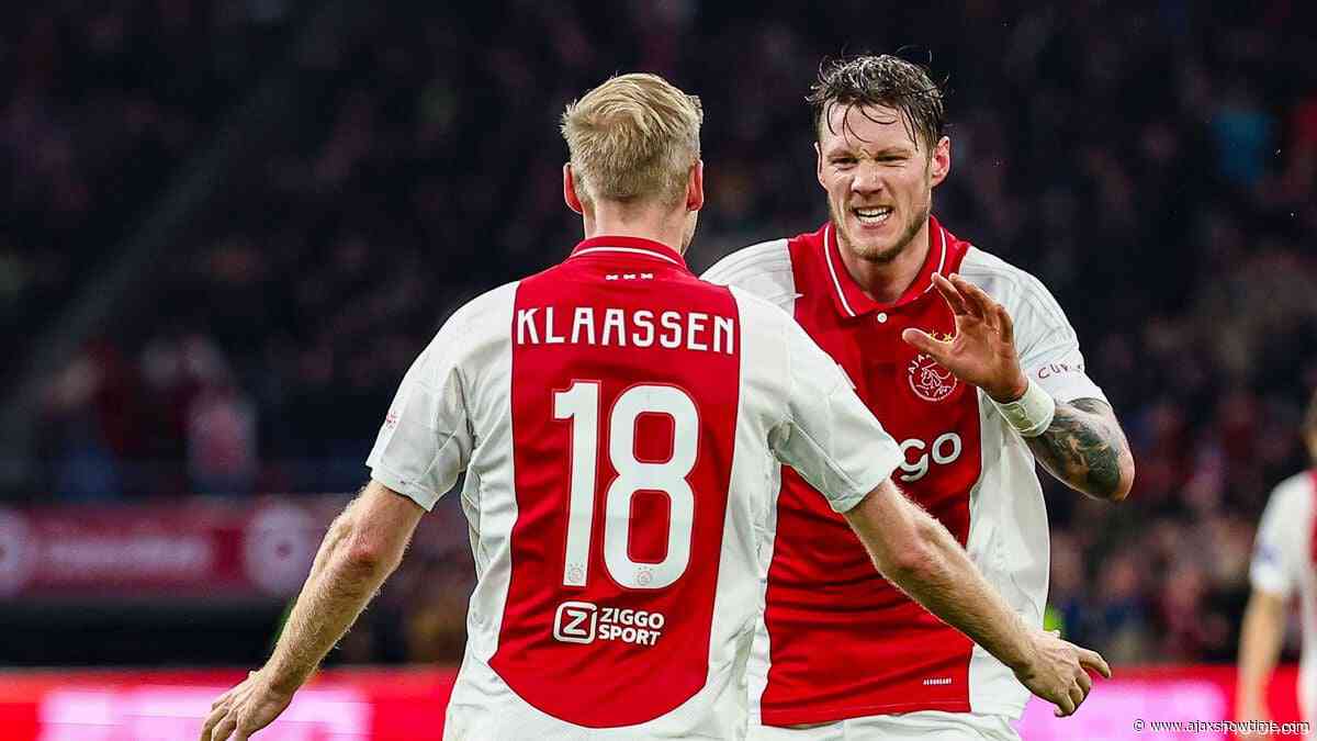 Klaassen heeft goed gevoel bij Ajax terug: 'Zolang er een stijgende lijn inzit, motiveert dit steeds weer’