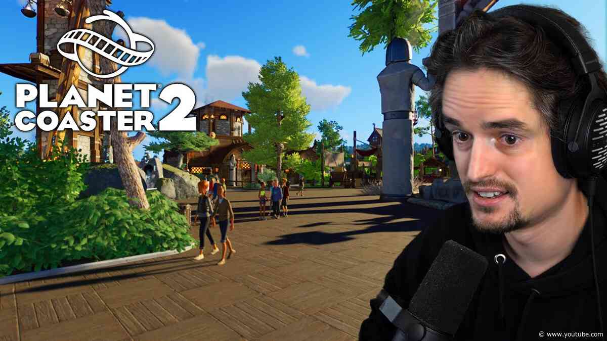 Het lijkt net alsof we weten wat we doen in Planet Coaster 2