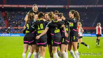 Koploper PSV Vrouwen walst over Feyenoord heen, Utrecht als derde winterstop in