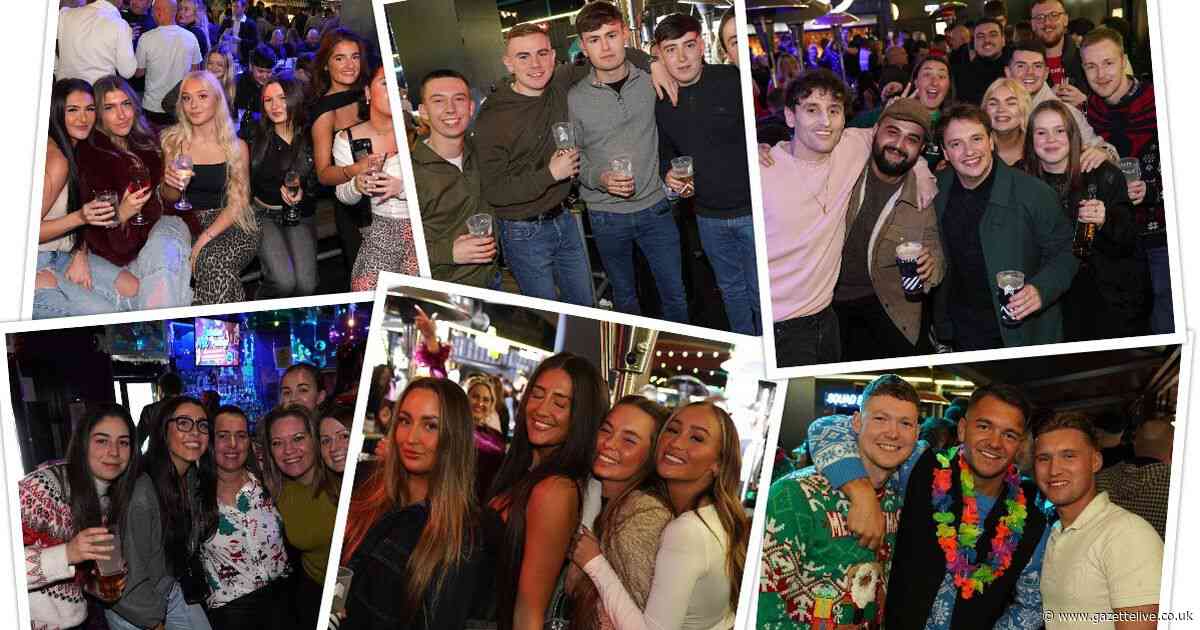 Another 62 pictures from a very merry Christmas night out in Middlesbrough