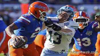 Florida trounces Tulane 33-8 in the Gasparilla Bowl