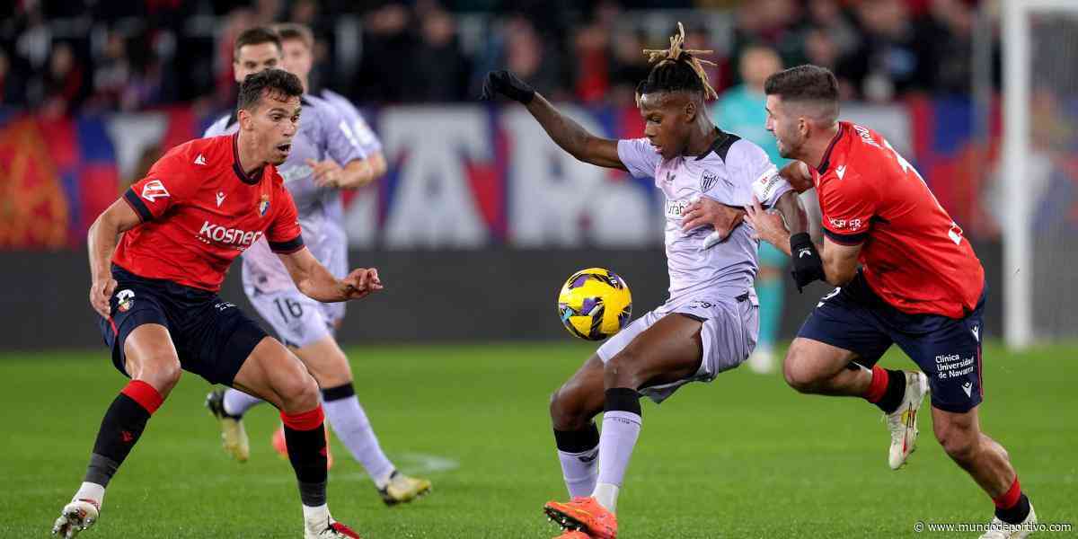 Guruzeta equilibra la decisión polémica del árbitro en el Osasuna-Athletic