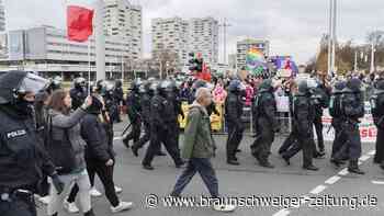 Braunschweig: So liefen die Demonstrationen in der Innenstadt