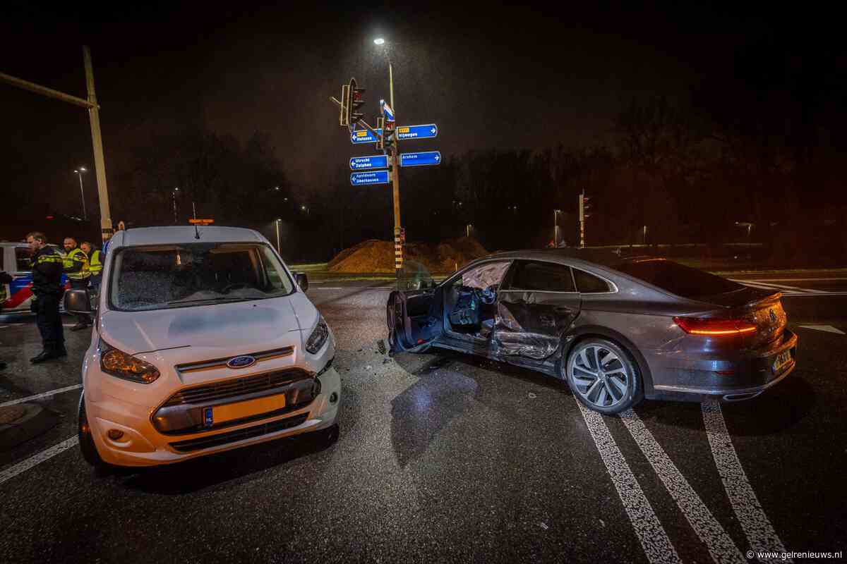 Veel schade na ongeval in Arnhem