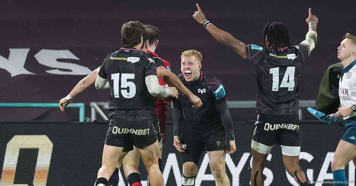 Ospreys claim dramatic victory over Scarlets with last-gasp try