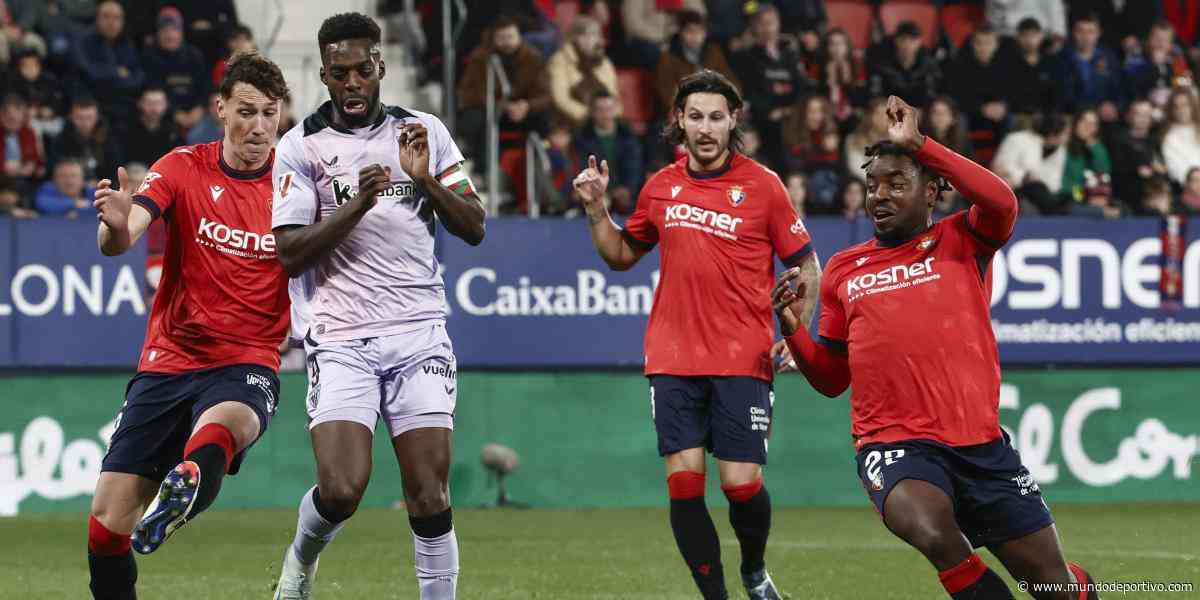 Así ha sido el Osasuna 1-2 Athletic Club, en directo | Partido de LaLiga EA Sports, en vivo