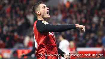 Bayers Schick mit Viererpack - Nicolas hält Gladbach-Sieg fest