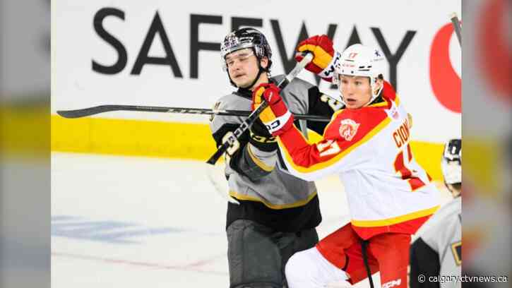 Wranglers snap 3-game losing streak with 5-3 win over Silver Knights at Saddledome