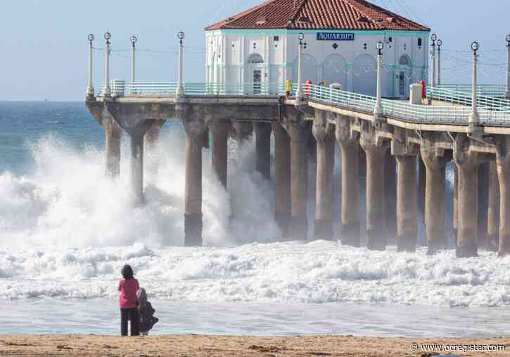 Southern California to have a bright Christmas – mostly sunny skies, with high surf