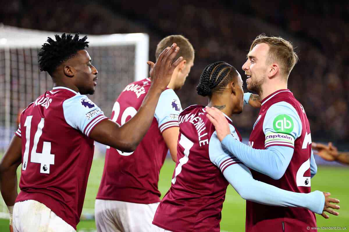 West Ham 1-1 Brighton: Mohammed Kudus salvages a point as Hammers extend unbeaten run