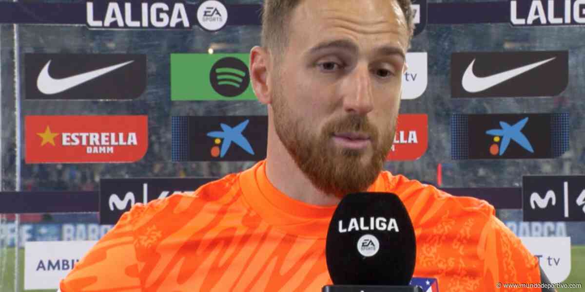 Oblak, héroe en Montjuíc: "Era importante y bonito ganar aquí, pero queda mucha Liga"