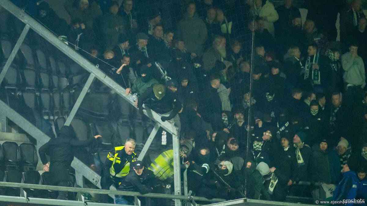 Duel tussen Heracles Almelo en FC Groningen gestaakt na ongeluk op tribune