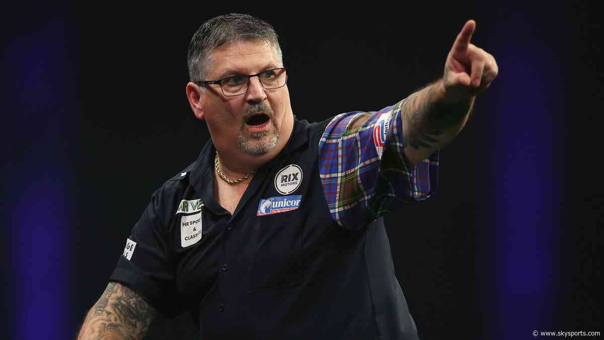 World Darts Championship schedule: Anderson headlines Sunday's action