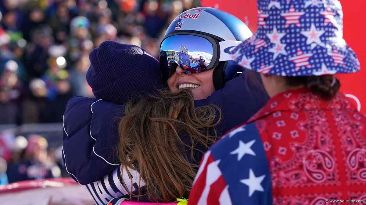 Lindsey Vonn makes triumphant return to World Cup skiing in super-G event | #CBCSports