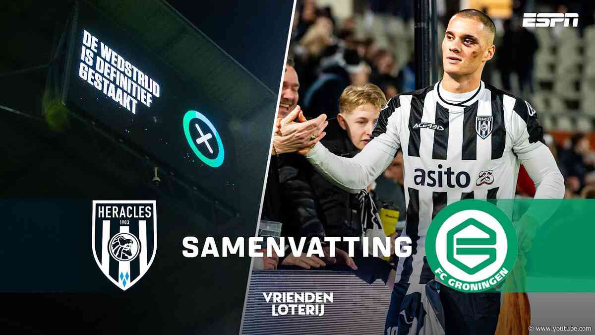 👀 SPANNEND DUEL in Almelo WORDT OVERSCHADUWD DOOR STAKING ❌ | Samenvatting Heracles - FC Groningen