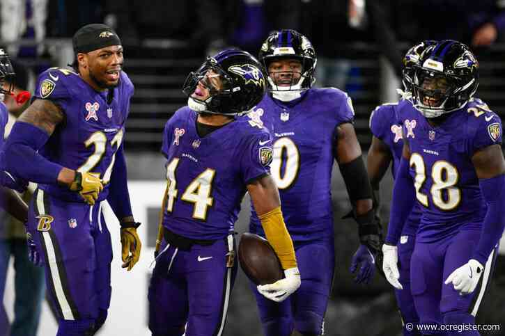 Ravens beat 1st-place Steelers to pull even in AFC North