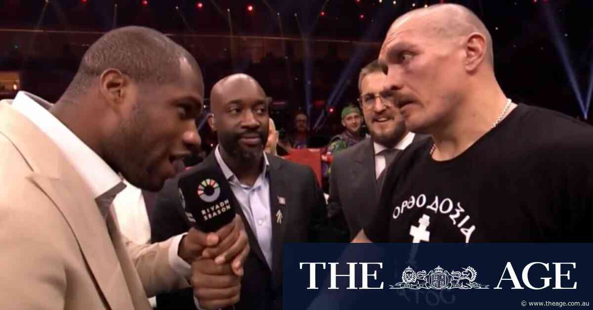 Dubois calls for rematch