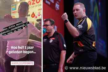 De dartsfanaat in de entourage van Dimitri Van den Bergh schiet met scherp: “Laat de haters 30 minuten met hem babbelen en ze zouden wel anders piepen”