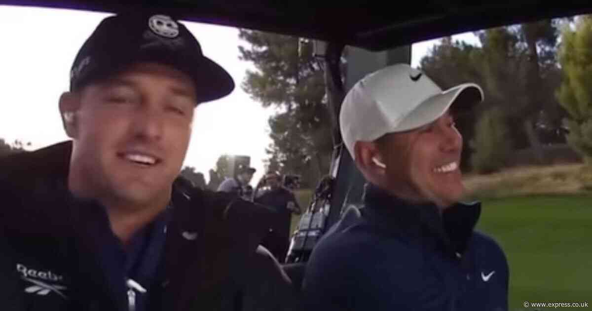 Bryson DeChambeau and Brooks Koepka freeze up when awkwardly asked about their balls