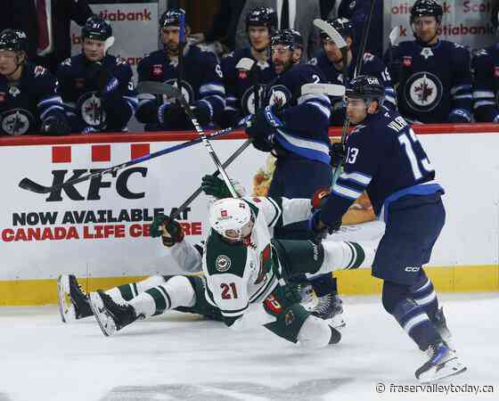 Hellebuyck nets shutout as Jets whip Wild 5-0