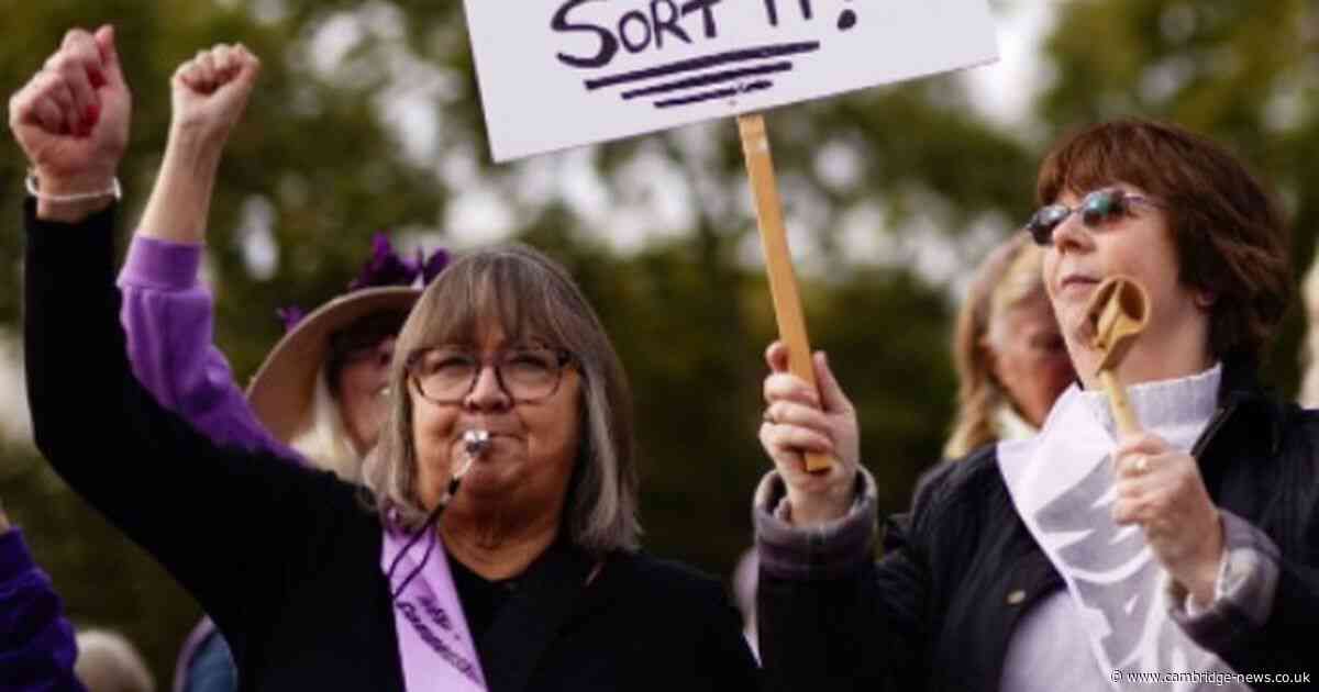 The amount of compensation WASPI women have lost in Cambridgeshire