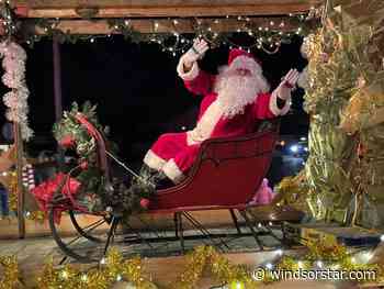 Harrow welcomes Santa in Kinsmen parade