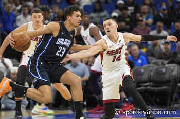 Magic outscore Heat 37–8 in 4th quarter, overcome 25-point deficit for 121–114 win