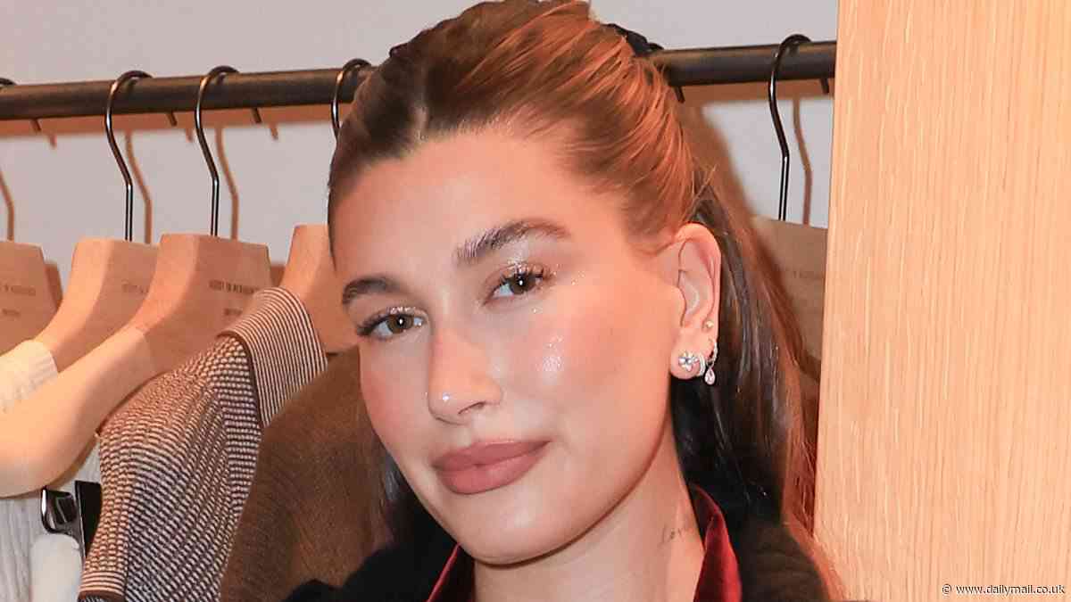 Hailey Bieber reveals new ring featuring her and baby son Jack's birthstones