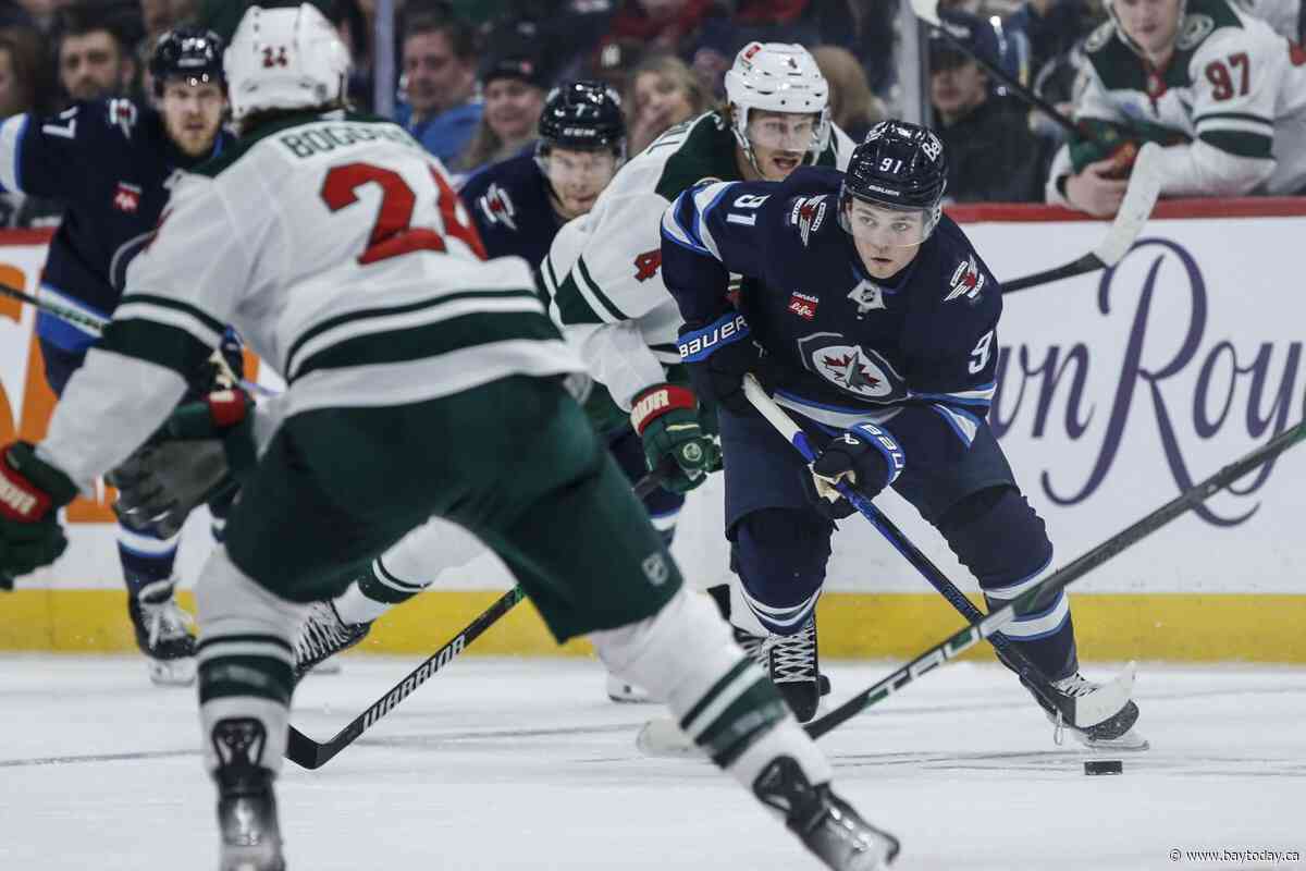 Jets soar out of the gates, whip Wild 5-0