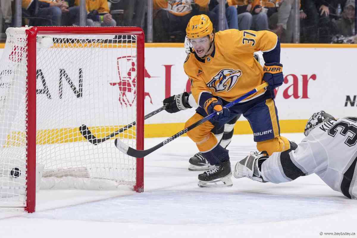 Predators beat the Kings 3-2 in OT