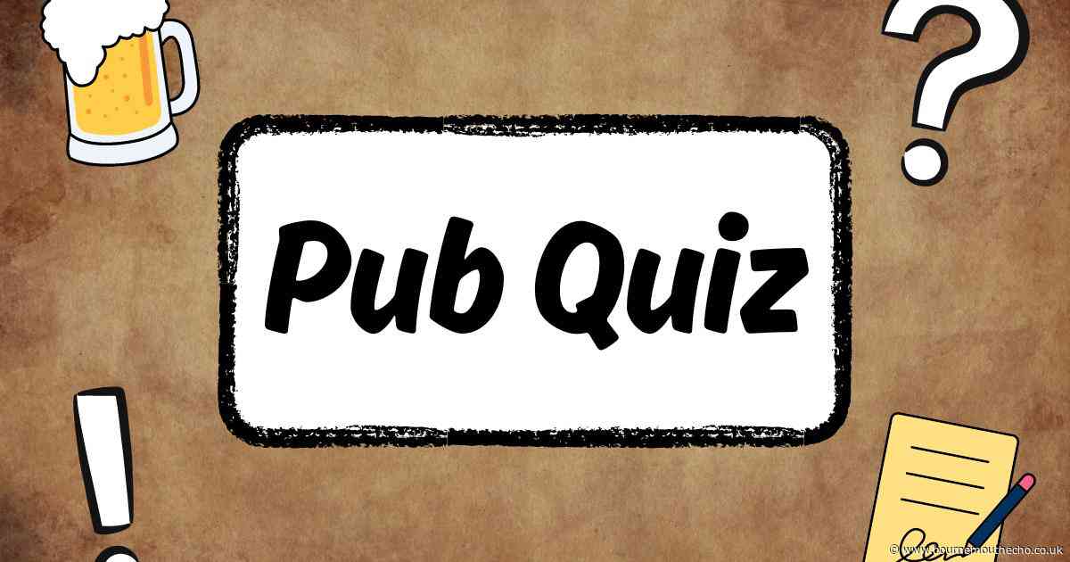 Can you get 10/10? Take this pub quiz to find out your score