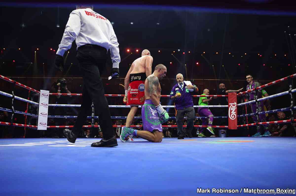 Fury’s Sulking Infant Act After Loss to Usyk Mars Heavyweight Bout