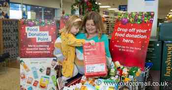 Oxfordshire Tesco customers donate over 15k meals to charity