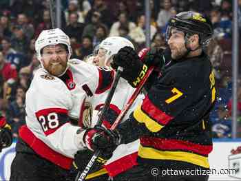 Sizzling Ottawa Senators win season-high sixth straight in Vancouver