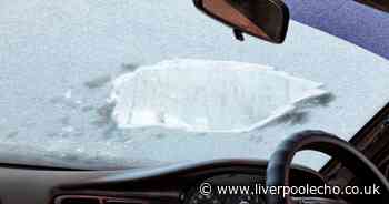 Everyday household spray that stops ice and snow build-up on cars and windows