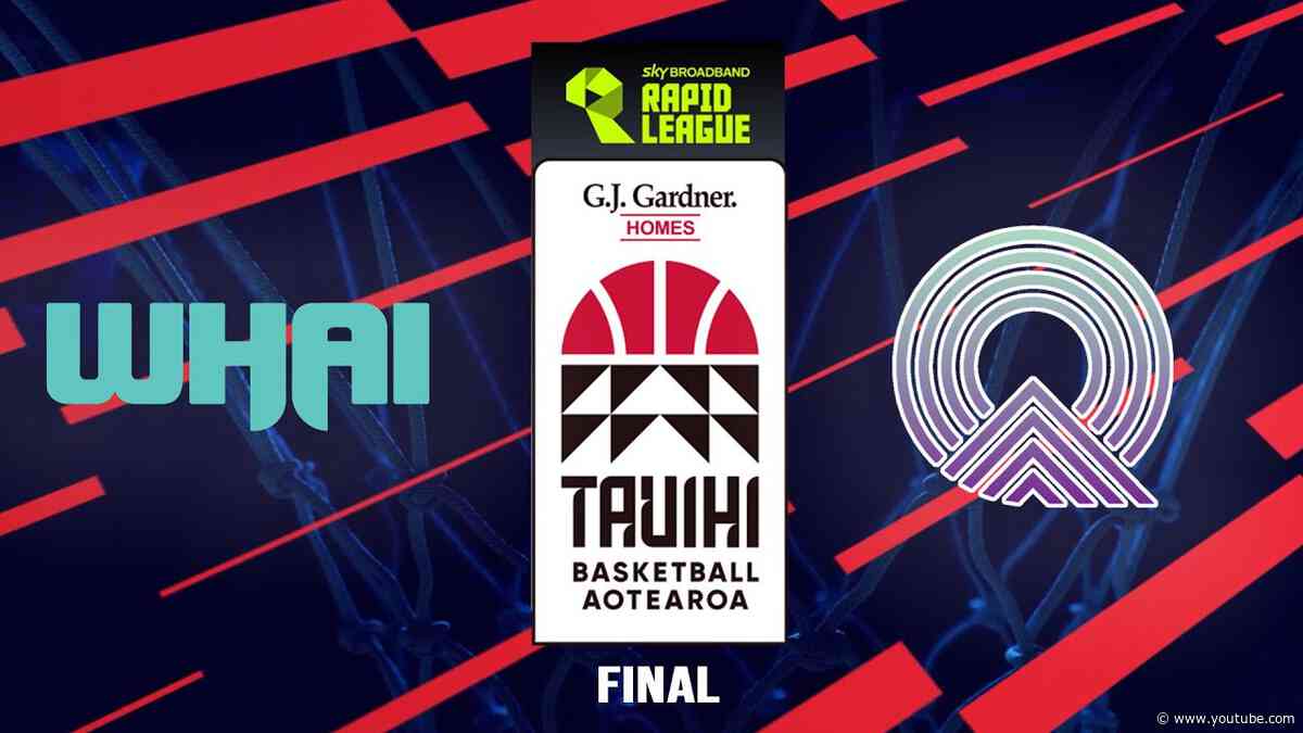 FINAL: Whai v Tokomanawa Queens | Full Basketball Game | Tauihi Basketball Aotearoa 2024