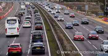 Christmas getaway chaos as flights cancelled and roads gridlocked due to high winds