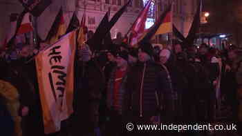 Watch: Far-right protesters rally in Magdeburg after German Christmas market attack