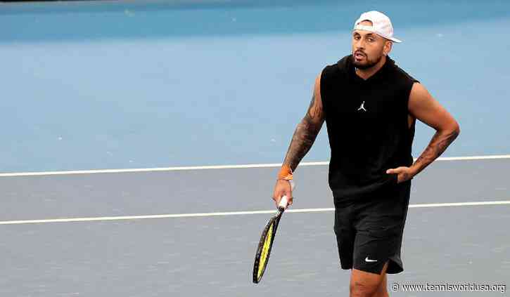 Nick Kyrgios rips troll for saying he only acts tough online but backs down in person