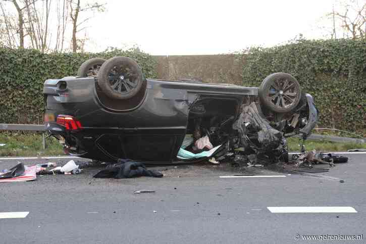 Ernstig ongeval op afrit A12, slachtoffer met spoed afgevoerd