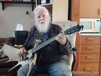 Moose antler guitar, baseball bat violin among 88-year-old Canadian craftsman's unique instruments