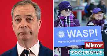 WASPI women flock to Nigel Farage's Reform UK after Labour 'betrayal' on compensation