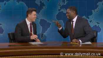 SNL's Colin Jost and Michael Che accused of going 'too far' with racist, sexist, homophobic jokes