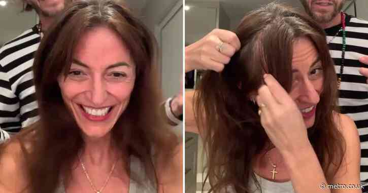 Davina McCall reveals ‘crusty’ scars a month on from shock brain surgery