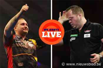 LIVE WK DARTS. Ziekte treft Nederlanders, Dimitri Van den Bergh klaar voor eerste match: “Ik hoop het mezelf niet te moeilijk te maken”