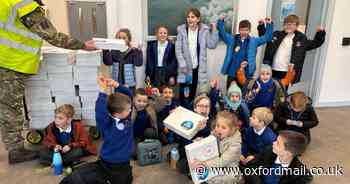 Children at RAF Brize Norton gifted Christmas boxes