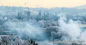 Mist over Oxford's dreaming spires is winning photo